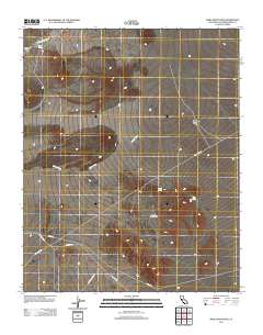 Marl Mountains 2012 topographic map thumbnail