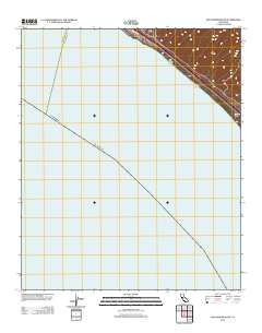San Onofre Bluff 2012 topographic map thumbnail