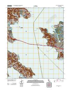 San Quentin 2012 topographic map thumbnail