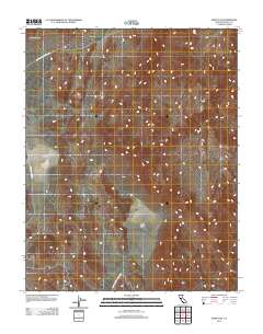 Sand Flat 2012 topographic map thumbnail