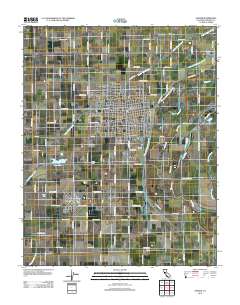Sanger 2012 topographic map thumbnail