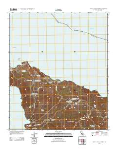 Santa Catalina North 2012 topographic map thumbnail
