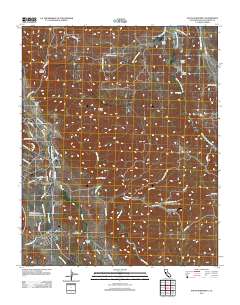 Santa Margarita 2012 topographic map thumbnail