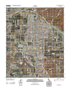 Santa Maria 2012 topographic map thumbnail