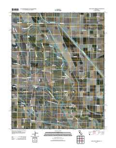 Santa Rita Bridge 2012 topographic map thumbnail
