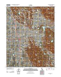 Santa Rosa 2012 topographic map thumbnail