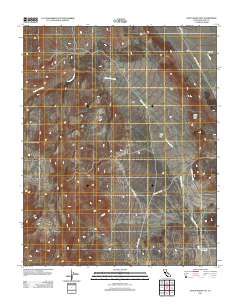 Santa Rosa Flat 2012 topographic map thumbnail
