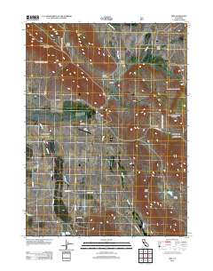 Adin 2012 topographic map thumbnail