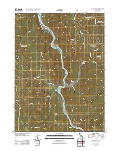 Ah Pah Ridge 2012 topographic map thumbnail
