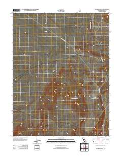 Alameda Well 2012 topographic map thumbnail