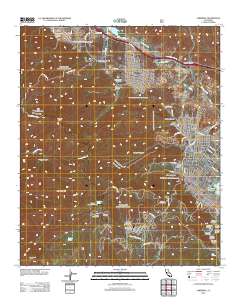 Alberhill 2012 topographic map thumbnail