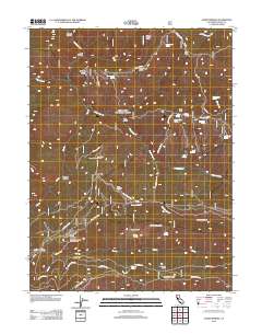 Alder Springs 2012 topographic map thumbnail