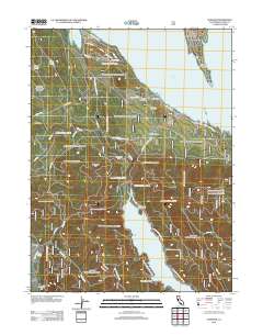 Almanor 2012 topographic map thumbnail