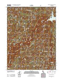 American House 2012 topographic map thumbnail