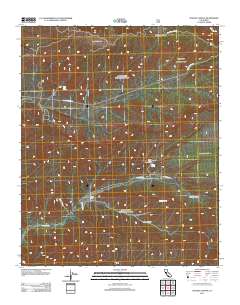 Apache Canyon 2012 topographic map thumbnail