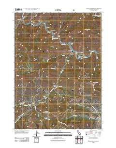 Badger Mountain 2012 topographic map thumbnail