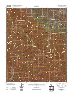 Bates Canyon 2012 topographic map thumbnail