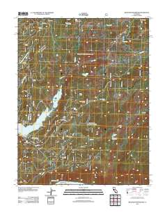 Bear River Reservoir 2012 topographic map thumbnail