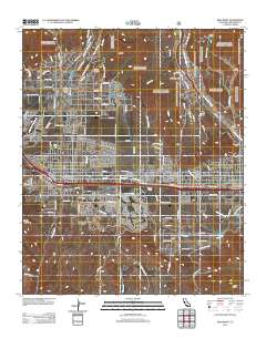 Beaumont 2012 topographic map thumbnail