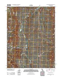 Beckwourth Pass 2012 topographic map thumbnail