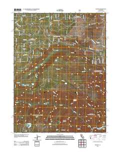 Belden 2012 topographic map thumbnail