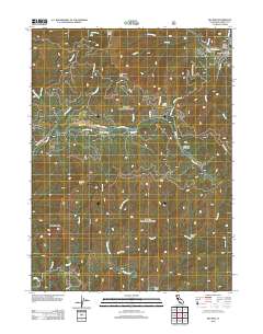 Big Bar 2012 topographic map thumbnail