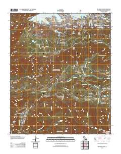 Big Bear Lake 2012 topographic map thumbnail