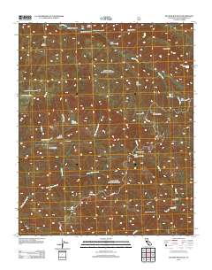Big Pine Mountain 2012 topographic map thumbnail