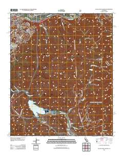 Black Star Canyon 2012 topographic map thumbnail
