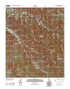 Blackburn Canyon 2012 topographic map thumbnail