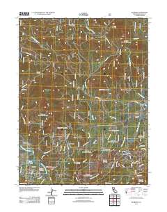 Blairsden 2012 topographic map thumbnail