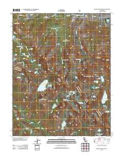 Bloody Mountain 2012 topographic map thumbnail