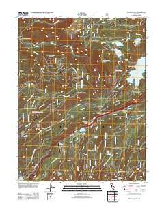Blue Canyon 2012 topographic map thumbnail