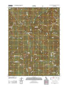 Blue Creek Mountain 2012 topographic map thumbnail