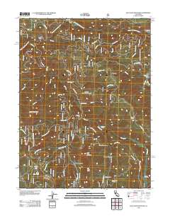Blue Nose Mountain 2012 topographic map thumbnail