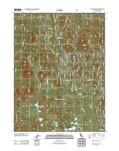 Bogard Buttes 2012 topographic map thumbnail