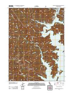 Bohemotash Mountain 2012 topographic map thumbnail