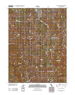 Brushy Mountain 2012 topographic map thumbnail