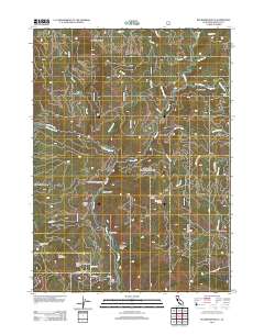 Buckhorn Bally 2012 topographic map thumbnail