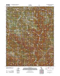 Buckhorn Peak 2012 topographic map thumbnail