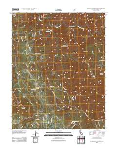 Buckingham Mountain 2012 topographic map thumbnail