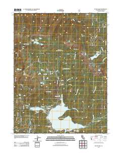 Bucks Lake 2012 topographic map thumbnail