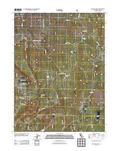 Bullard Lake 2012 topographic map thumbnail