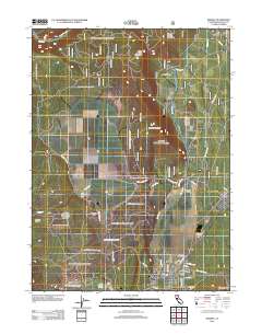 Burney 2012 topographic map thumbnail