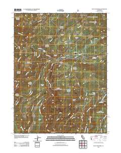 Butte Meadows 2012 topographic map thumbnail