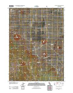 Caldwell Butte 2012 topographic map thumbnail