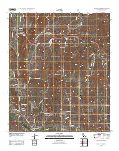 Cameron Corners 2012 topographic map thumbnail