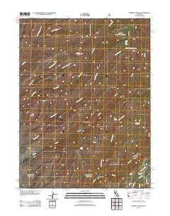 Campbell Mound 2012 topographic map thumbnail