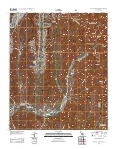 Canada Gobernadora 2012 topographic map thumbnail