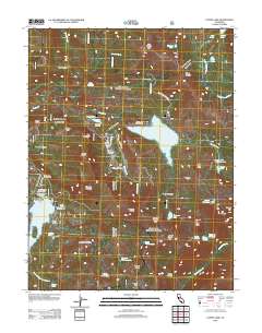 Caples Lake 2012 topographic map thumbnail